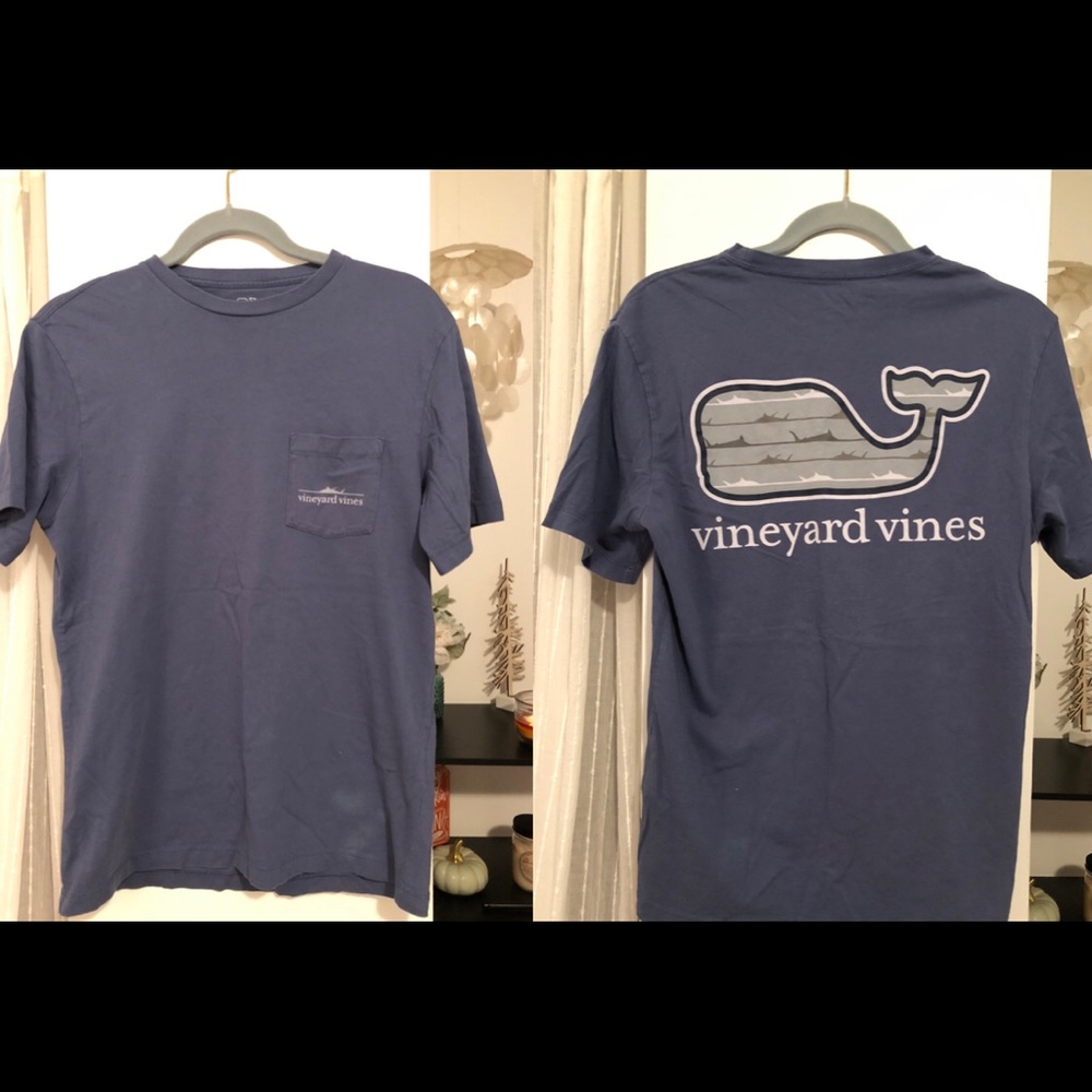 Vineyard Vines Fish Pattern T-Shirt